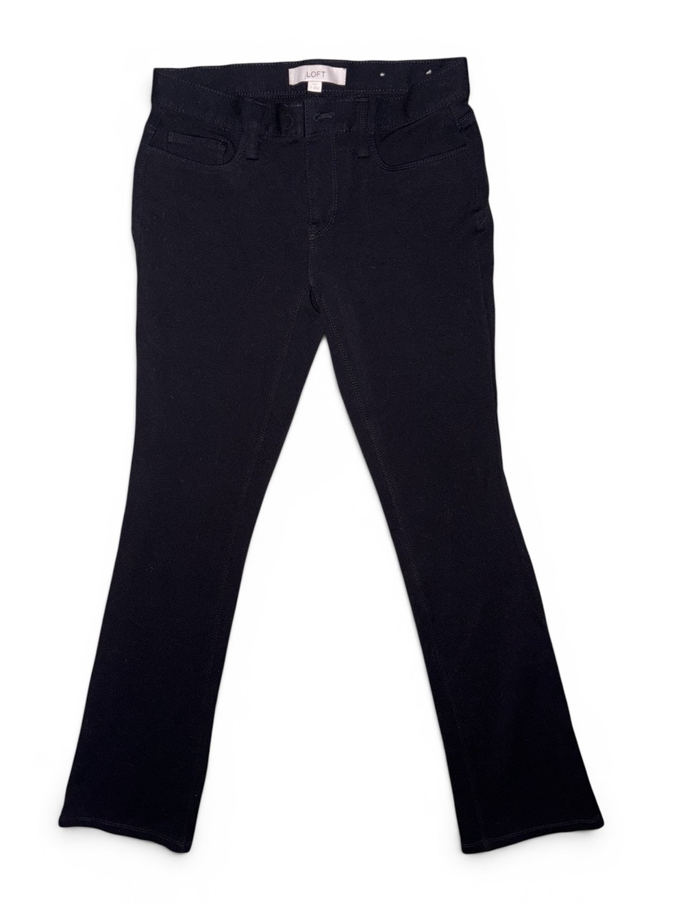 LOFT Black Flare Pants - Picture 2 of 4